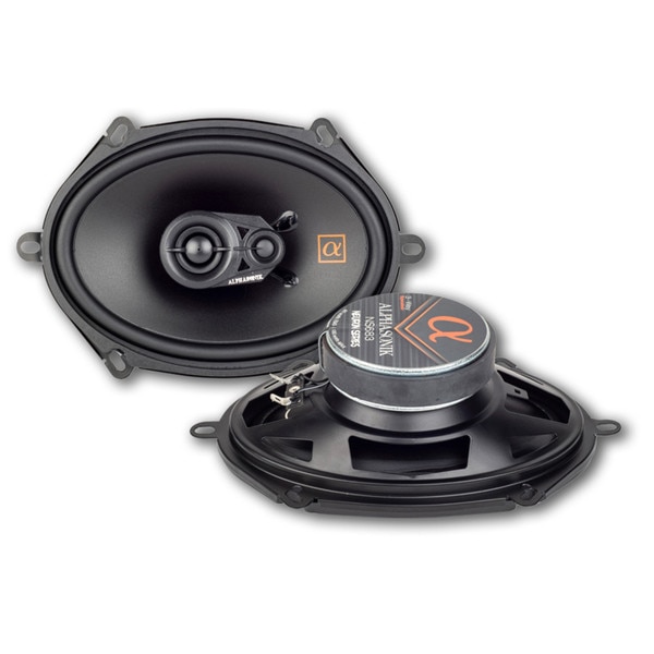 Main product image for Alphasonik NS683 6"x8" NEURON Series 3-Way Full-Range Speaker Pair268-658